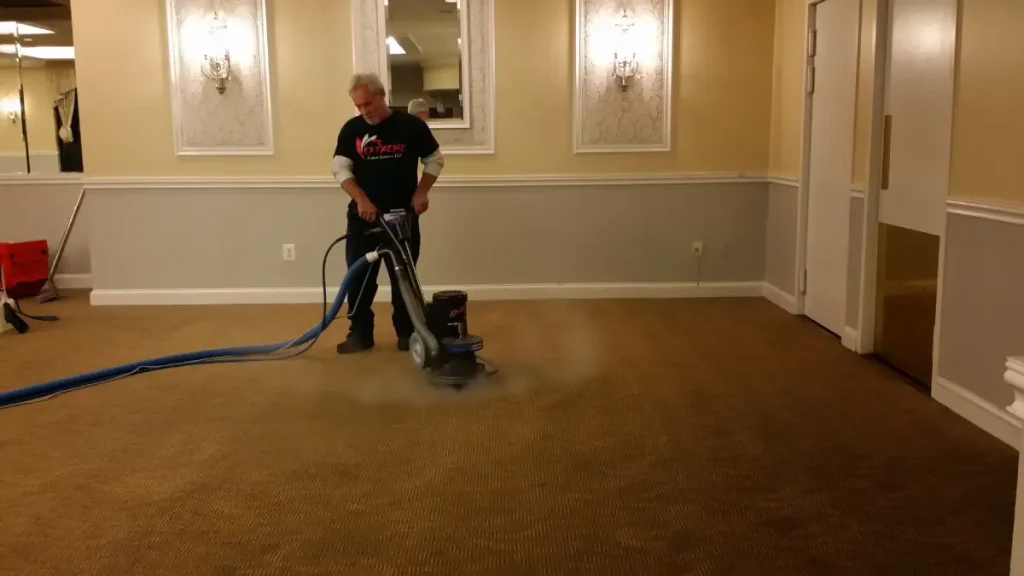 carpet power stretching installation